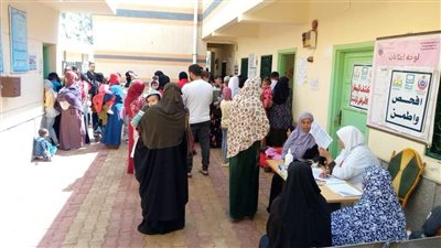 خدمات طبية لـ 1539 مواطنًا في قرى سيدي سالم