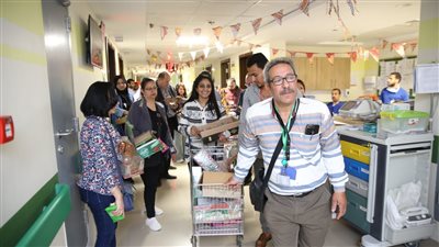  كنيسة الراعى الصالح  بقنا تدعم مرضى السرطان في أورام الأقصر