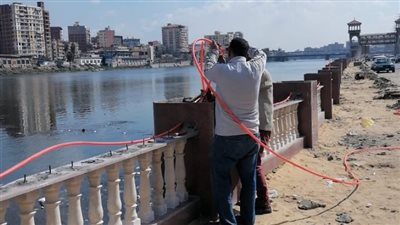 محافظ الدقهلية يكلف رئيس لجنة الأشراف علي أعمال تطوير كورنيش المنصورة