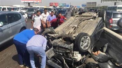 إصابة 8 أشخاص فى حادث سير مروع بالشرقية