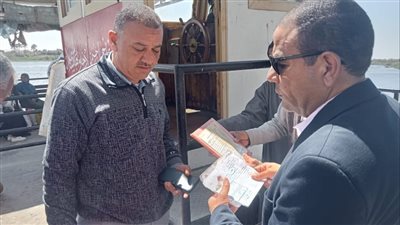 رئيس مطاي يقود حملة لمتابعة المعديات والمراكب النيلية 
