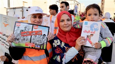 صندوق مكافحة الإدمان ومؤسسة حياة كريمة يطلقان قافلة تجوب المناطق العشوائية