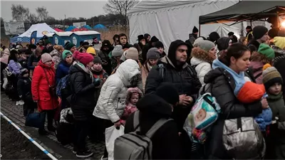 بولندا تستقبل 82 ألف لاجئ من أوكرانيا خلال الأيام الثلاثة الماضية