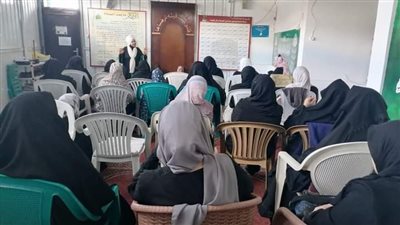 استمرار إقبال  السيدات على ملتقى الفكر بمساجد الإسماعيلية