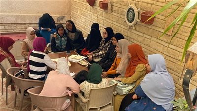 تدريب مشترك بين الدراسات الإنسانية بجامعة الأزهر وجمعية الطفل للتأهيل الذاتي 