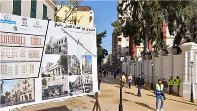 النبي دانيال أقدم شوارع الإسكندرية يعود له شريان الحياة