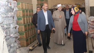 توزيع 6 أطنان سكر وأرز على الأولى بالرعاية 