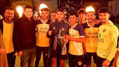 فوز فريق الأبطال على فريق هويس سرابيوم  بالإسماعيلية