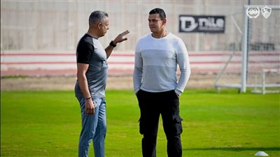 جوميز يطمئن من مدير الكره على ترتيبات لقاء الزمالك وفيوتشر 