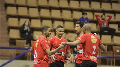  الأهلي يتأهل لنصف نهائي كأس مصر للطائرة على حساب سموحة 