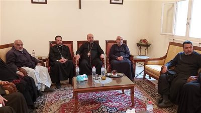 تفاصيل اجتماع بطريرك الكاثوليك وكهنة الإسكندرية.. شاهد