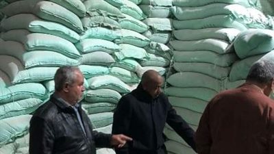 ضبط 17 طن دقيق بلدي مدعم قبل تهريبه للسوق السوداء بالزقازيق