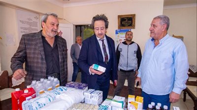 جامعة طنطا تنظم قافلة طبية لمجمع الهدى الخيري بطنطا