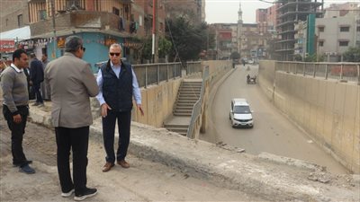 محافظ القليوبية يتفقد موقع حادث مروري علي الطريق الزراعي أعلى نفق الحدادين