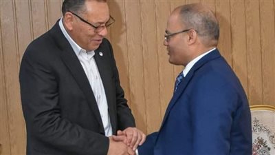 لتهنئته بمنصبه الجديد.. محافظ الشرقية يلتقي رئيس قطاعات الكهرباء 