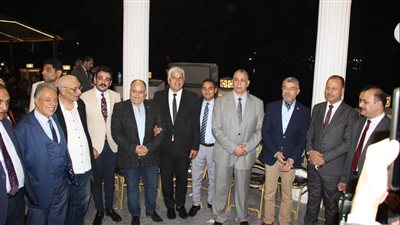 بحضور ثلاثة آلاف عضو.. نقيب المحامين يشارك محامي الفيوم إفطار رمضان (صور)