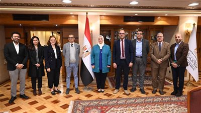 وزيرة التضامن تستقبل المدير المقيم لهيئة إنقاذ الطفولة