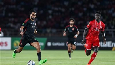 دوري ابطال افريقيا..  الأهلي يتقدم على سيمبا التنزانى بعد مرور نصف ساعة
