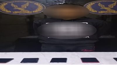 صبط عنصر إجرامي متهم بسرقة الهواتف  بالأميرية