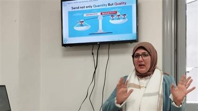  تدريب الصيادلة بالمنشآت الصحية بالإسماعيلية على 