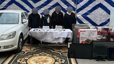 سقوط  تشكيل عصابي للنصب على المواطنين بزعم بيع قطع أثرية بالجيزة 