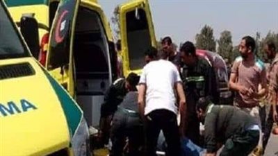 إصابة سائق ومدرسة وطفليها في حادث اصطدام سيارة أجرة بشجرة بدار السلام 