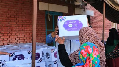 صُناع الخير تصل بكراتين رمضان للمقيمين بمستعمرة الجزام بـ