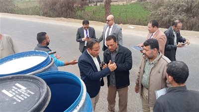 رئيس مطاي يقود حملة لضبط نصف طن آلبان غير صالحة 