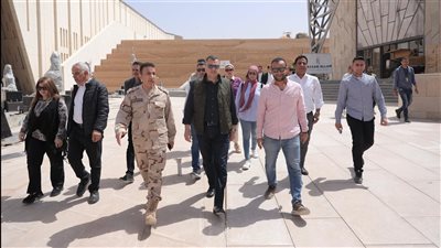 وزير السياحة والآثار يتابع جاهزية تشغيل المتحف المصري الكبير