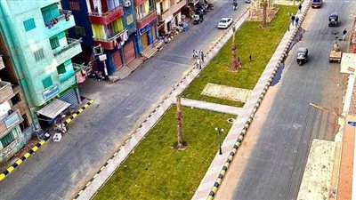 محافظ الدقهلية يتابع أعمال رفع كفاءة شارع ترعة الشون بالسنبلاوين 