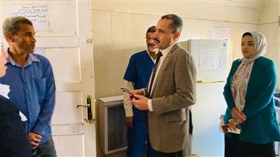 وكيل صحة سوهاج يتفقد الوحدات الصحية بمركز أخميم