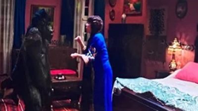 مسلسل الكبير أوي 8| مربوحة تخفي على الكبير موضوع الغوريلا