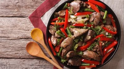 طريقة تحضير كبدة بالفلفل الأحمر لرفع المناعة