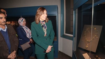 وزيرة الثقافة تتفقد التجهيزات النهائية لمركز إبداع متحف نجيب محفوظ تمهيدًا لافتتاحه