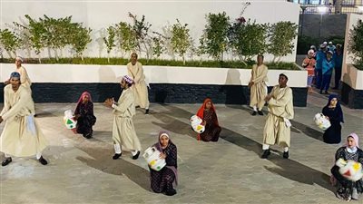 فرق الفنون الشعبية والتلقائية تتألق على مسرح قصر ثقافة البحر الأحمر 