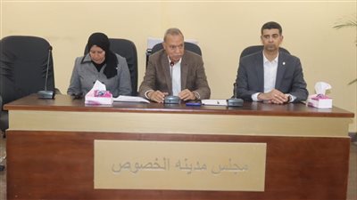 محافظ القليوبية يجتمع بملاك العقارات المطلة على الطريق الدائري بمدينة الخصوص