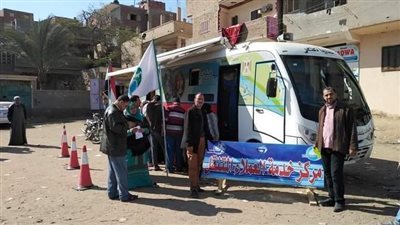 سيارات متنقلة لخدمة عملاء شركة مياه الشرب والصرف الصحي بالشرقية