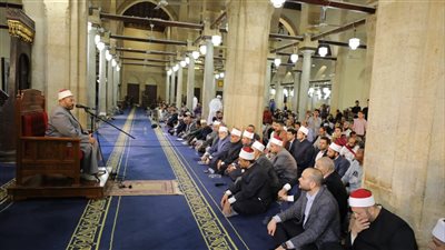 درس التراويح بالجامع الأزهر يوضح كيفية تجديد الإيمان