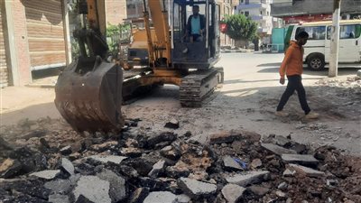 محافظ الغربية يتابع أعمال رصف وتطوير قرية كفر عصام بطنطا