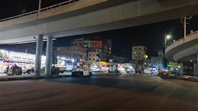 قرب الانتهاء من أعمال رصف وتطوير شارع البحر بالمحلة الكبرى