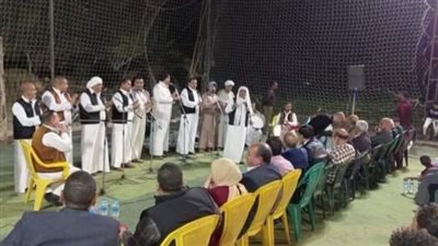 عرض فني لفرقة عرب الفيوم البدوية ضمن الليالي الرمضانية 