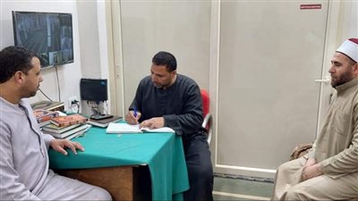 وكيل أوقاف الفيوم يتفقد مساجد التهجد والاعتكاف بمركز سنورس
