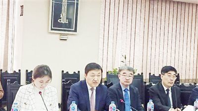 تعزيز التعاون الاقتصادى بين مصر والصين