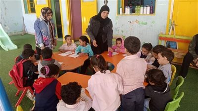 ورش فنية مع الأطفال احتفالا بيوم اليتيم بثقافة الفيوم