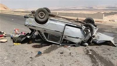 إصابة شخصين في حريق سيارة ملاكي على الطريق بكرداسة