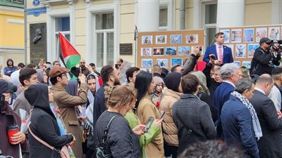 إحياء الذكرى 48 ليوم الأرض في روسيا