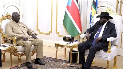مالك عقار يبحث مع سلفاكير أزمة السودان