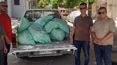 ضبط 500 كيلو دقيق بلدي داخل مخبز سياحي بالفيوم 