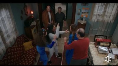 مسلسل صدفة الحلقة 25| صاصا يتمسك بجارته نوجا ويرفض نفصالهما 