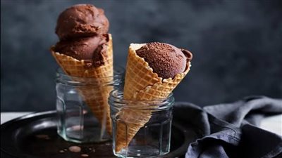 أسهل طريقة لعمل آيس كريم الشوكولاتة| لمواجهة حر الصيف